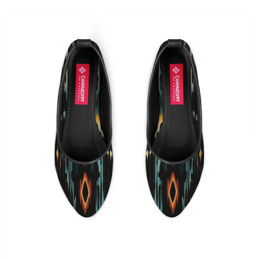 Black Round Toe Shoe Ignite - CANVAEGYPT