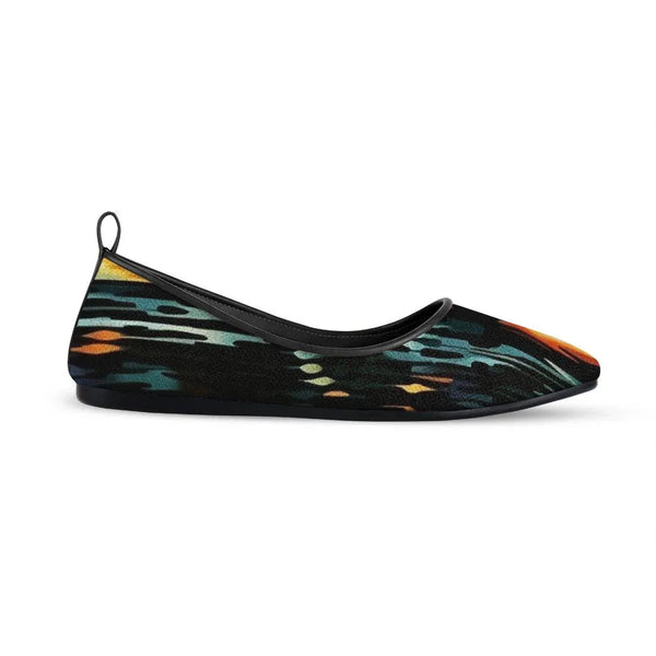 Black Round Toe Shoe Ignite