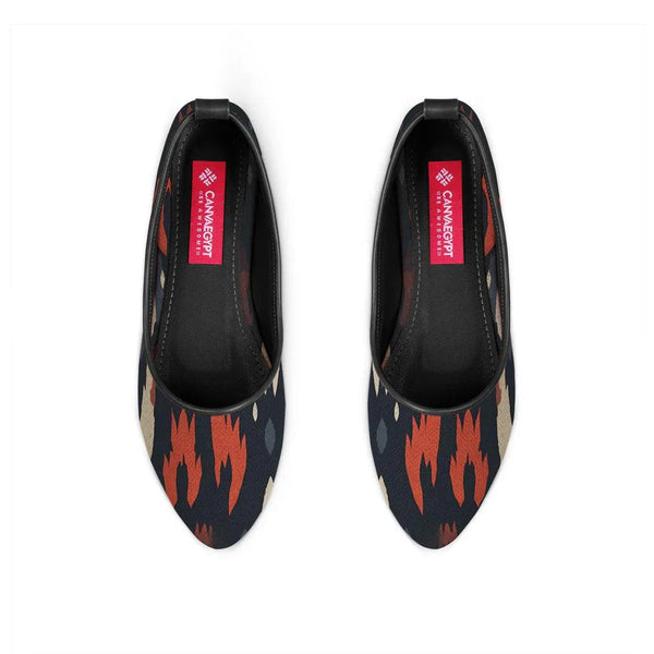 Black Round Toe Shoe Kindle - CANVAEGYPT