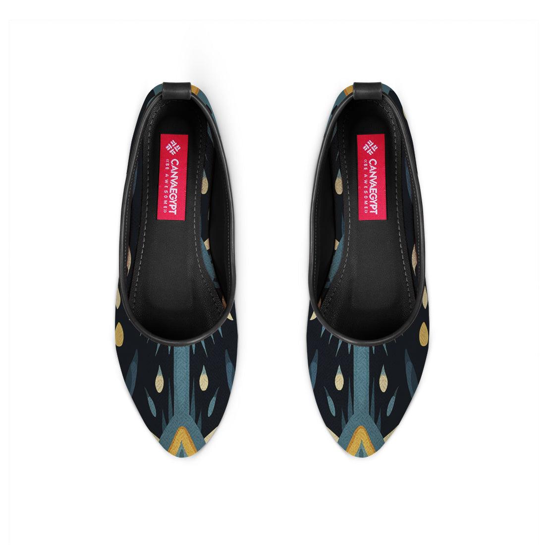 Black Round Toe Shoe Light - CANVAEGYPT