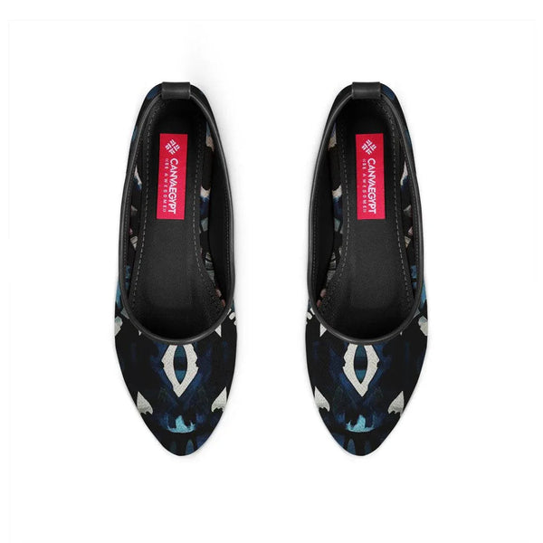 Black Round Toe Shoe Plush - CANVAEGYPT