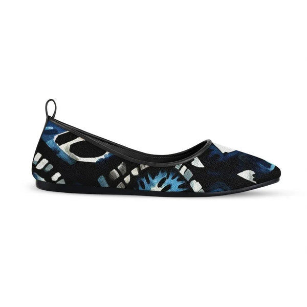 Black Round Toe Shoe Plush