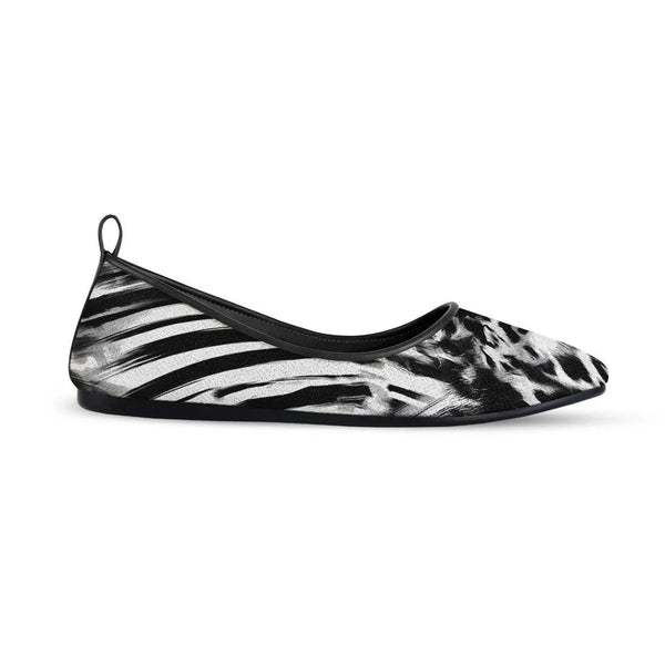 Black Round Toe Shoe Skin