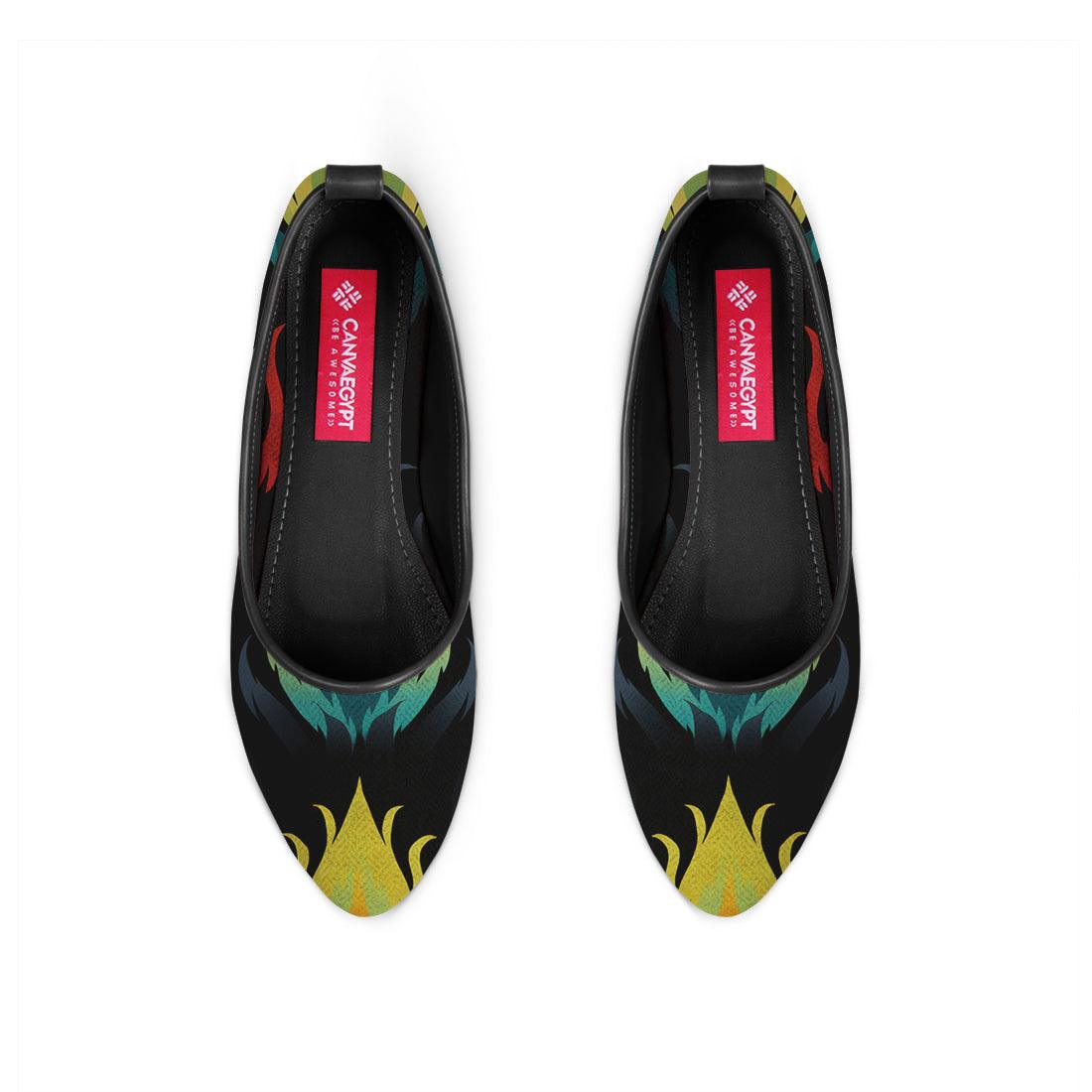 Black Round Toe Shoe Spark - CANVAEGYPT