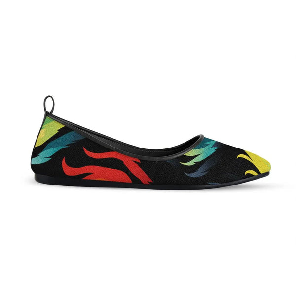 Black Round Toe Shoe Spark