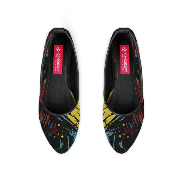 Black Round Toe Shoe Spectrum - CANVAEGYPT