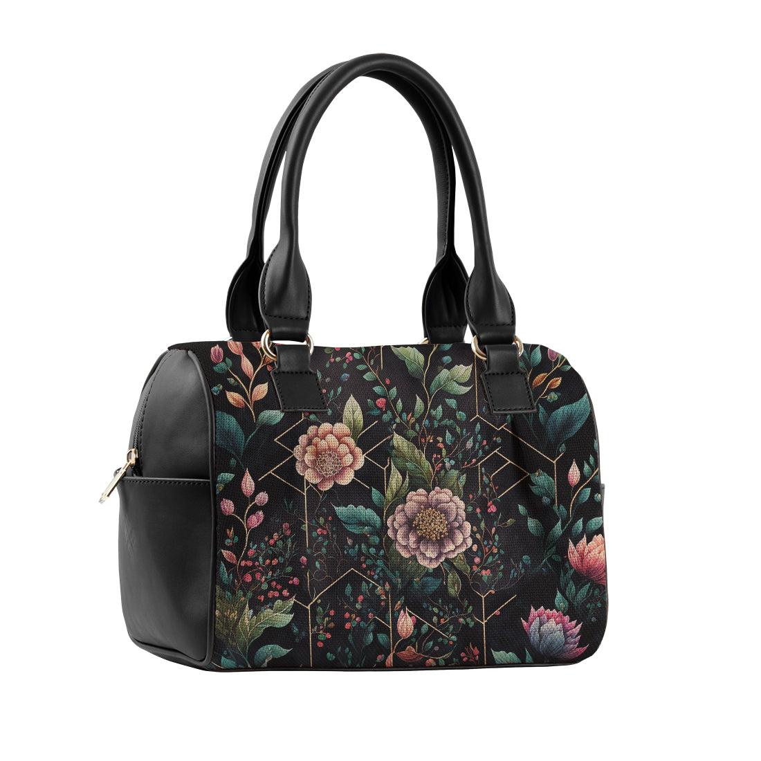 Black Speedy Bag Floral - CANVAEGYPT