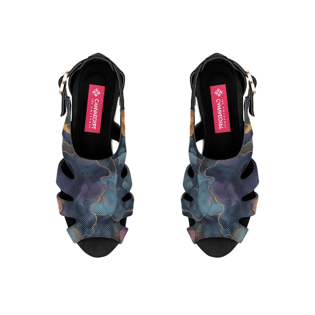 Black Spider Toe Sandal Blendify