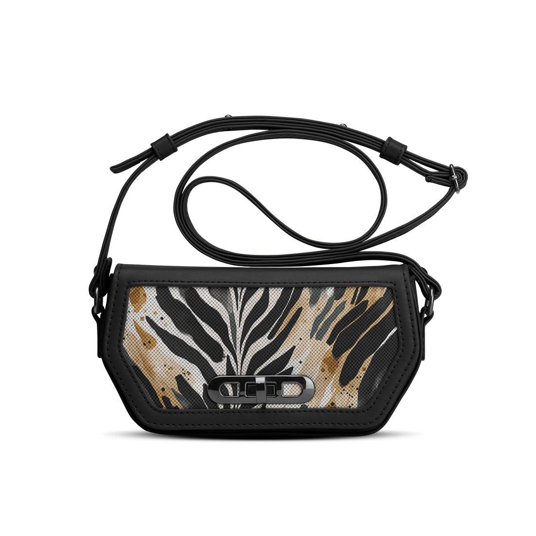 Black Swag Crossbody Short Leafs - CANVAEGYPT