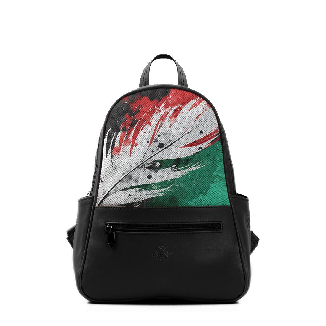 Black Vivid Backpack Palestine - CANVAEGYPT