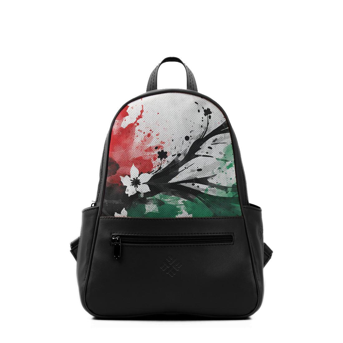 Black Vivid Backpack Palestine sail - CANVAEGYPT