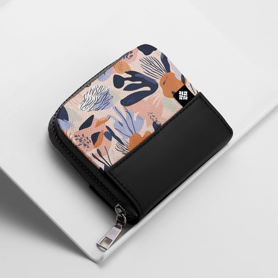 Black ZipPop Wallet Blush Bloomscape