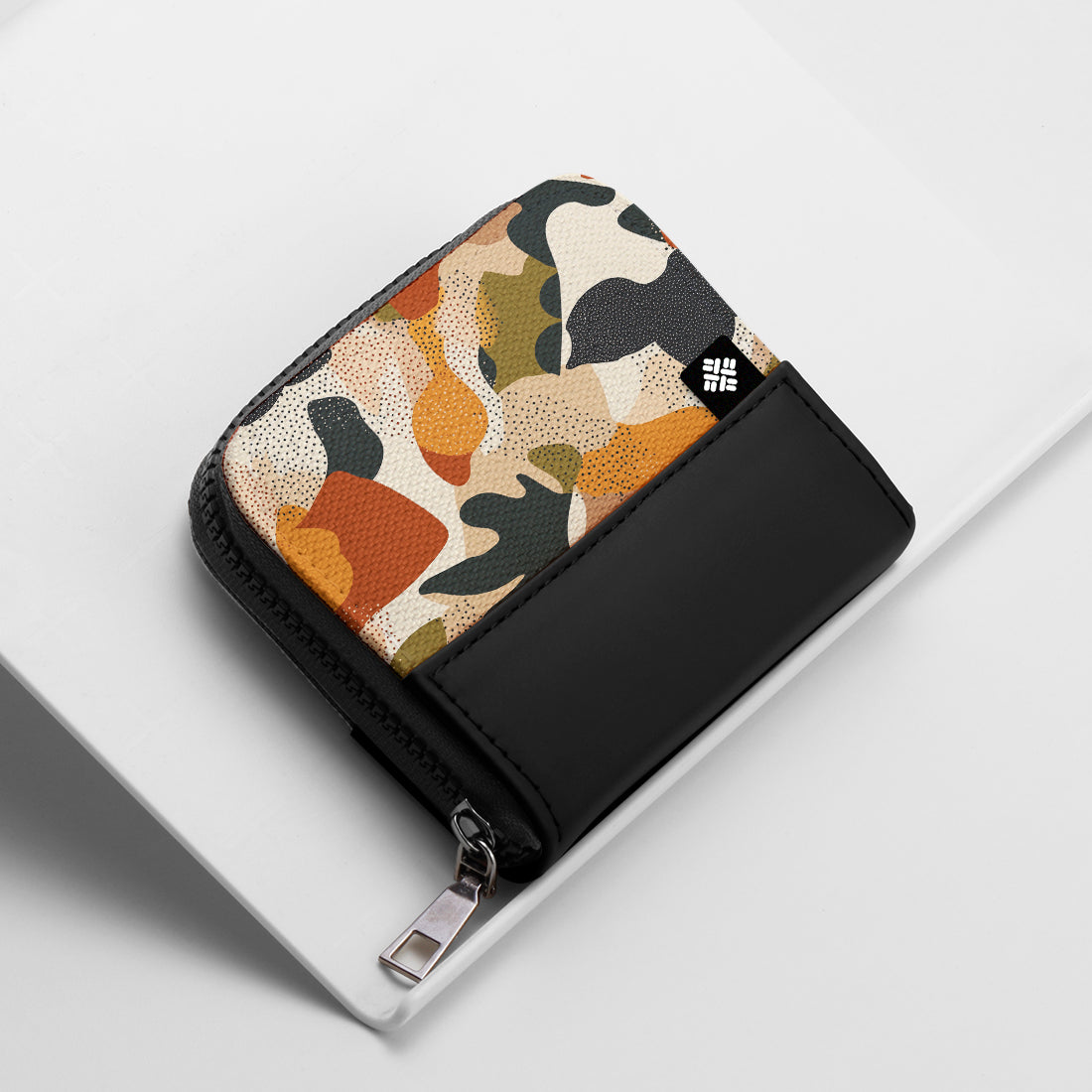 Black ZipPop Wallet Savanna Stealth