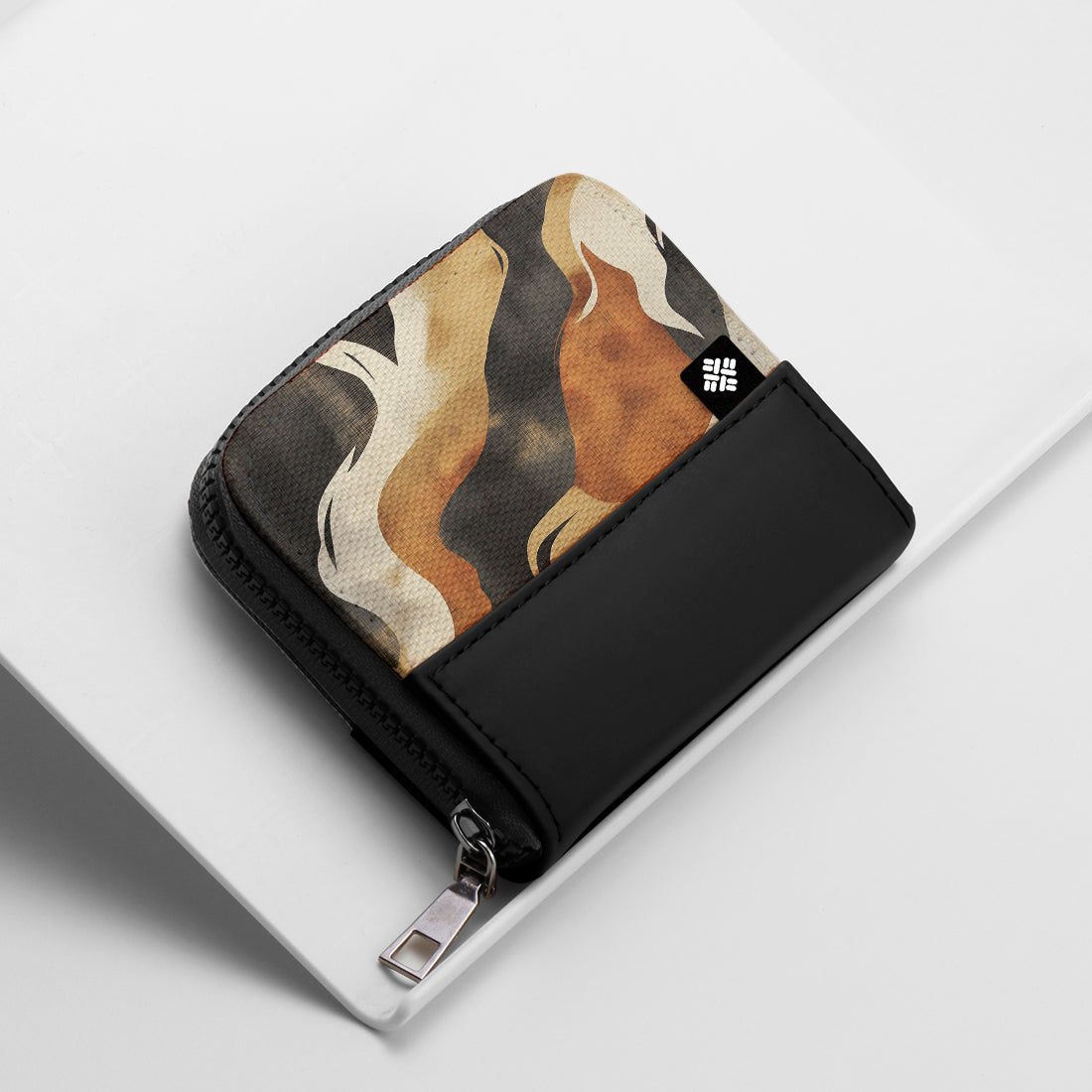Black ZipPop Wallet Wildfire Fade