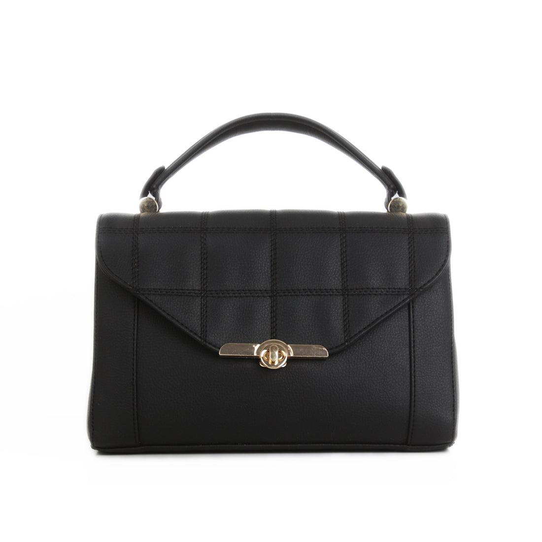 Black Fleming Soft Handbag - CANVAEGYPT