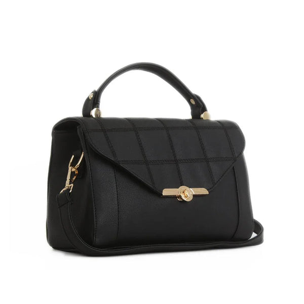 Black Fleming Soft Handbag