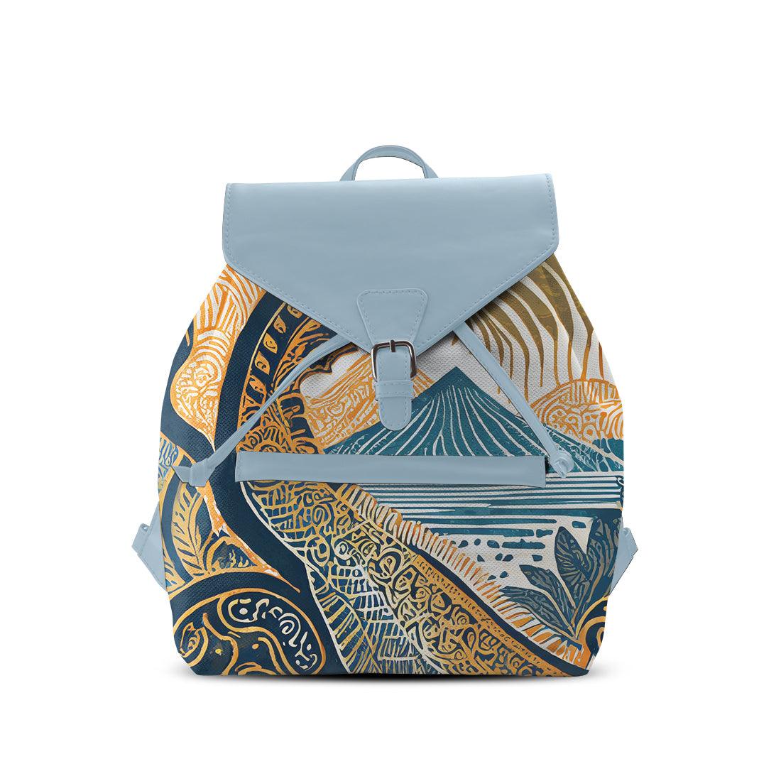 Blue Aurora Backpack Civilization - CANVAEGYPT