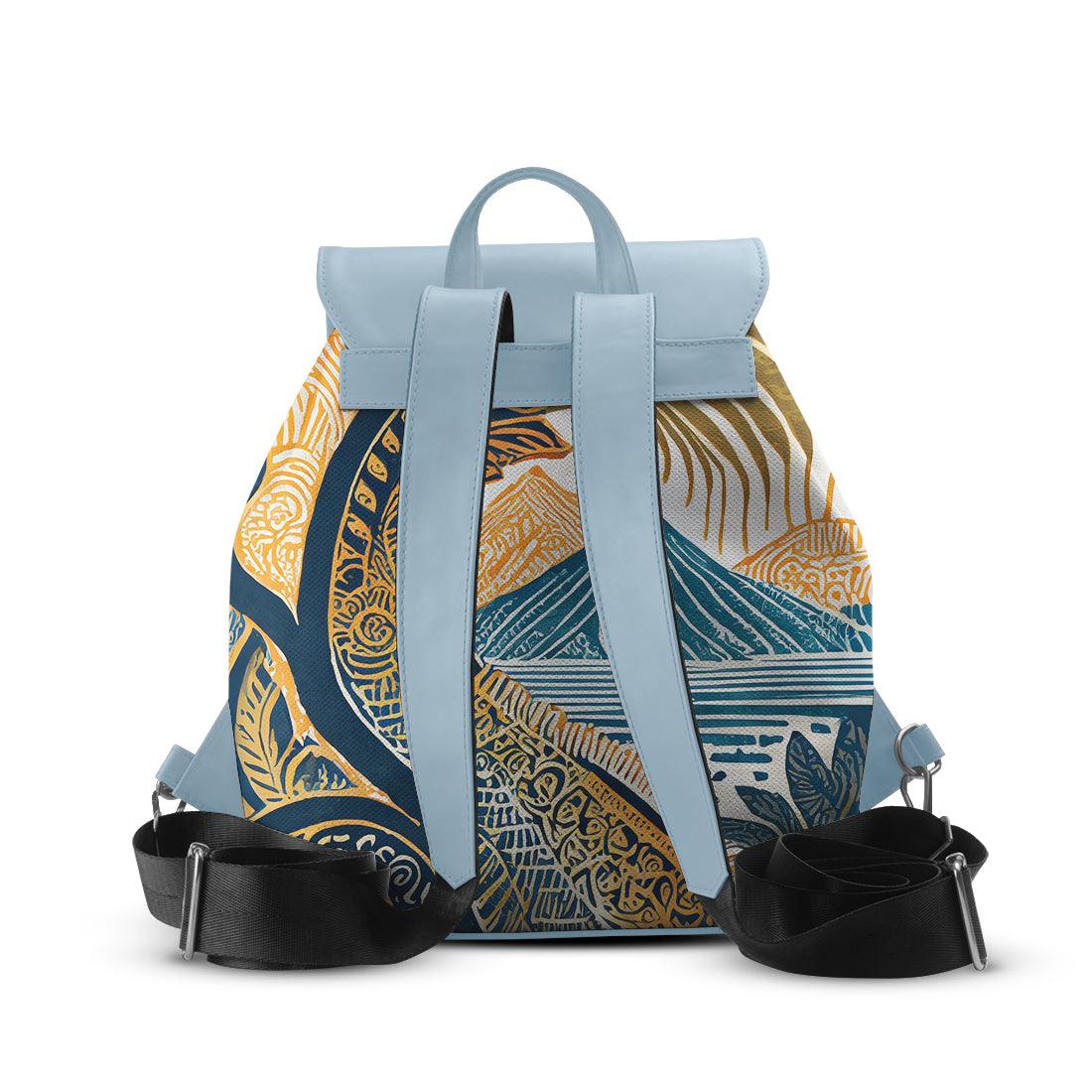 Blue Aurora Backpack Civilization - CANVAEGYPT