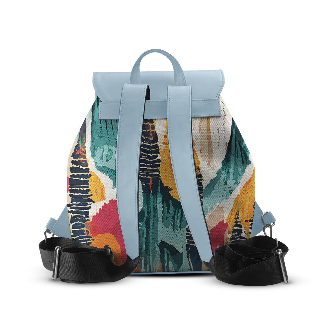 Blue Aurora Backpack Mixed Colors - CANVAEGYPT