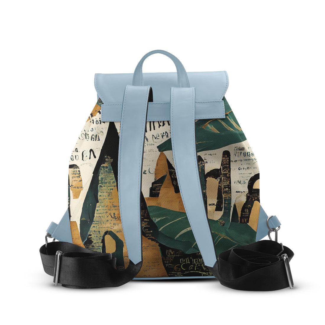 Blue Aurora Backpack Old Magazine - CANVAEGYPT