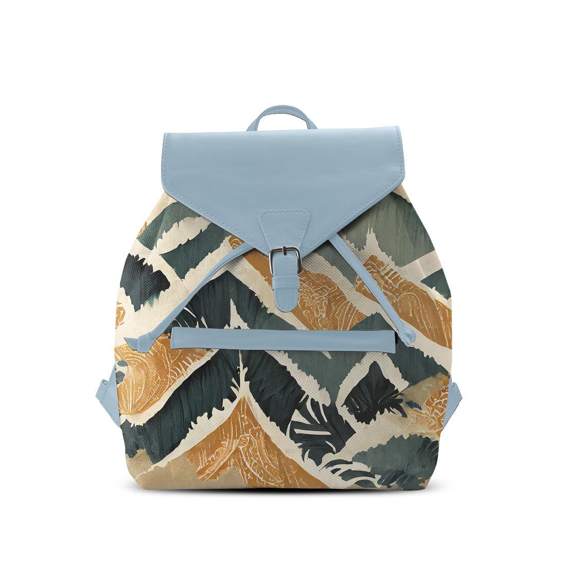 Blue Aurora Backpack Shapes - CANVAEGYPT