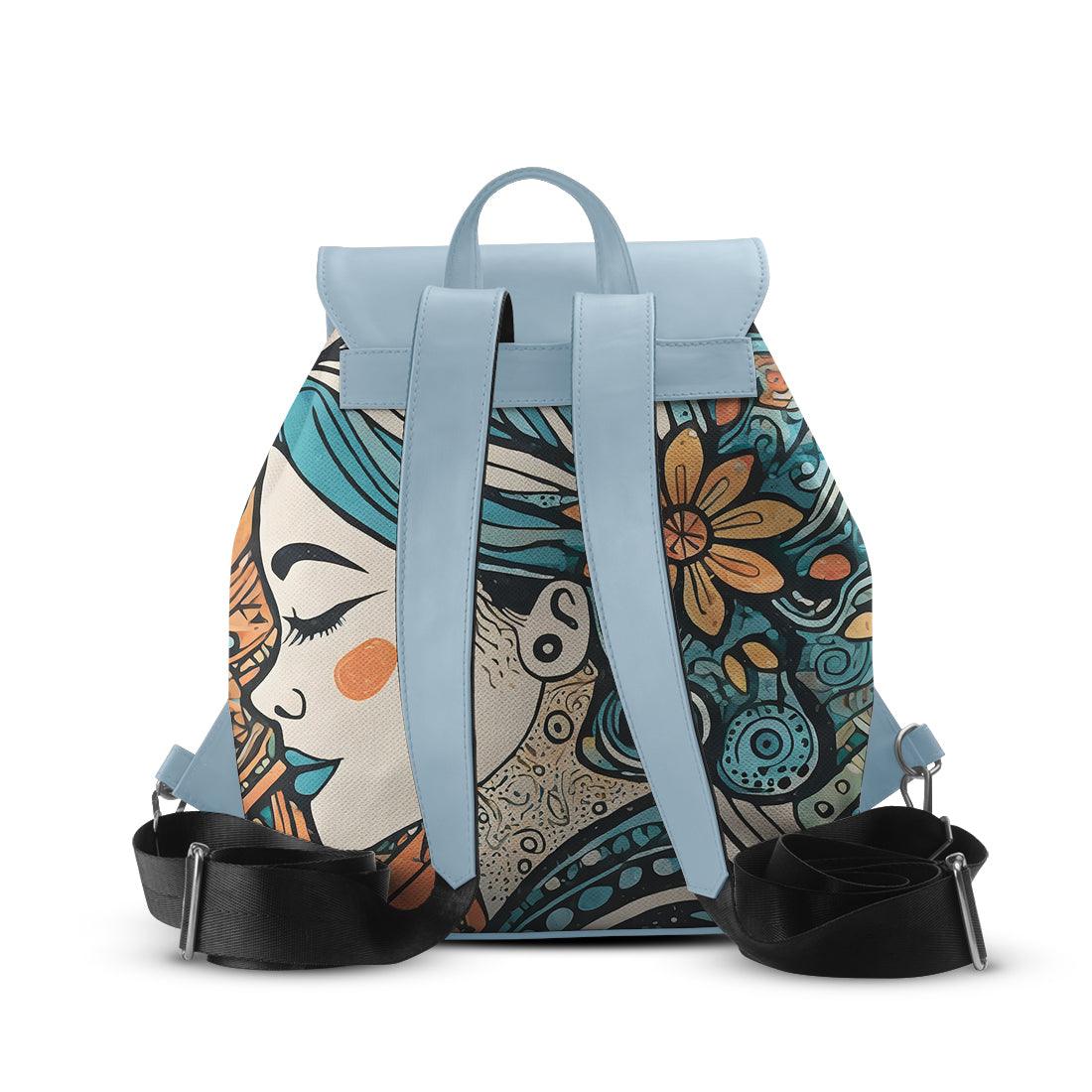 Blue Aurora Backpack Women - CANVAEGYPT