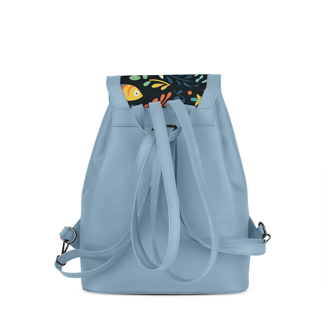 Blue City Serenade Backpack Aqua Amble Back - CANVAEGYPT