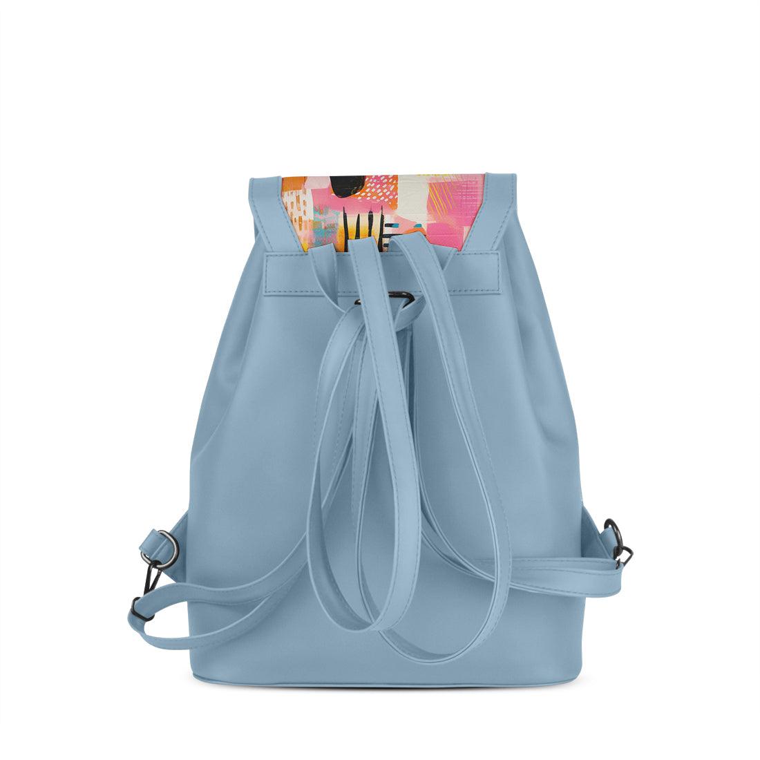 Blue City Serenade Backpack Candy Brushstrokes - CANVAEGYPT