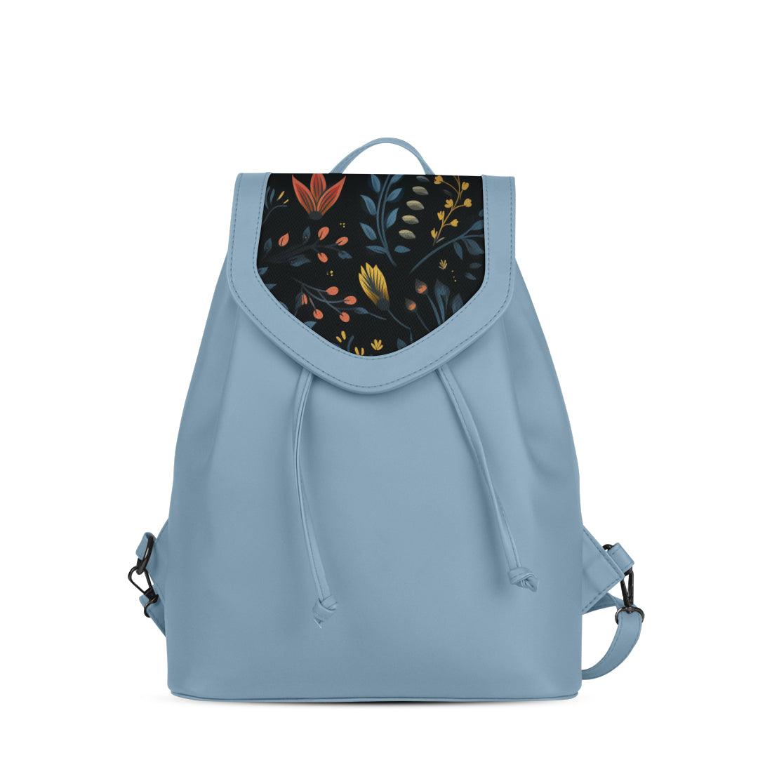 Blue City Serenade Backpack Floral Whisper - CANVAEGYPT