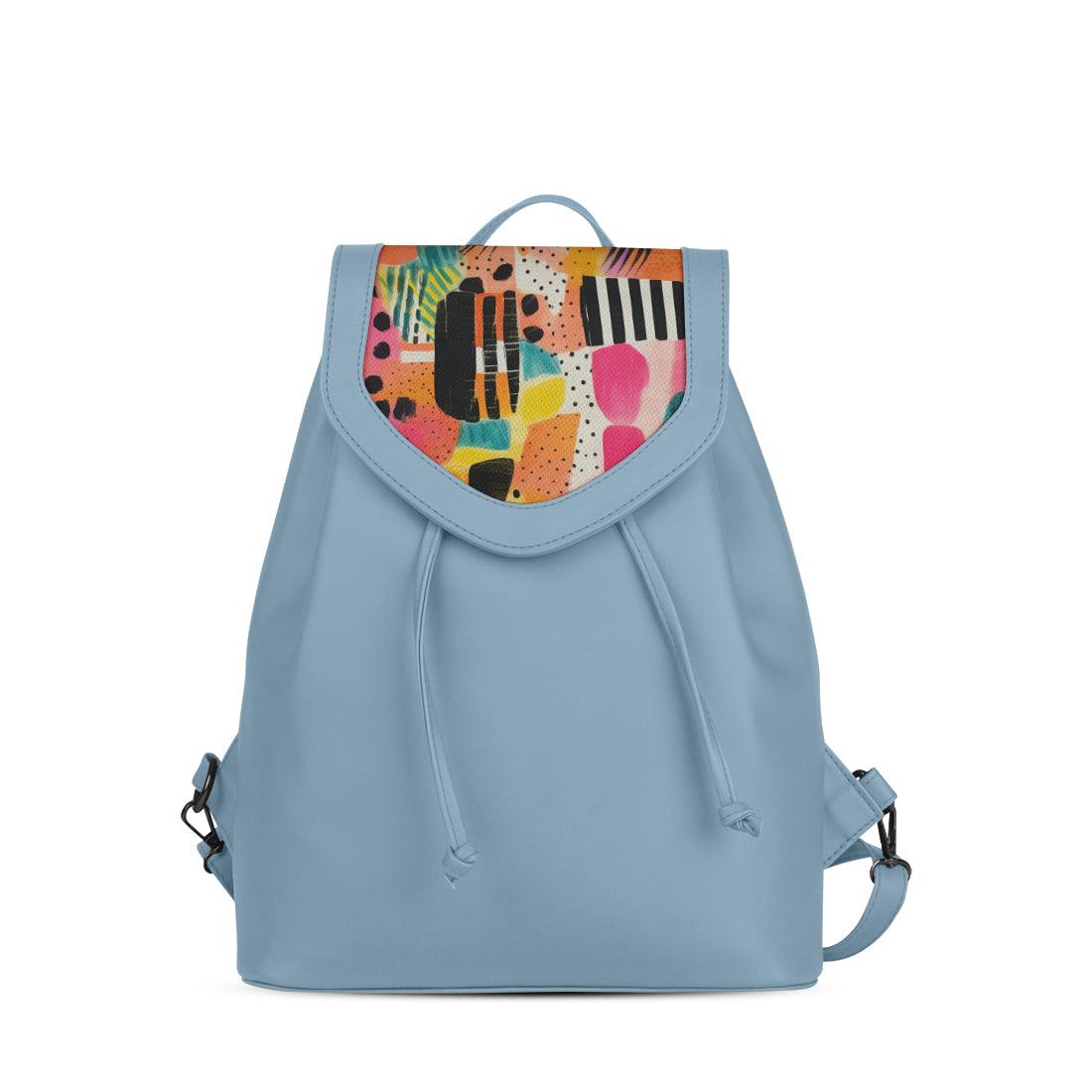 Blue City Serenade Backpack Vibrant Mosaic - CANVAEGYPT