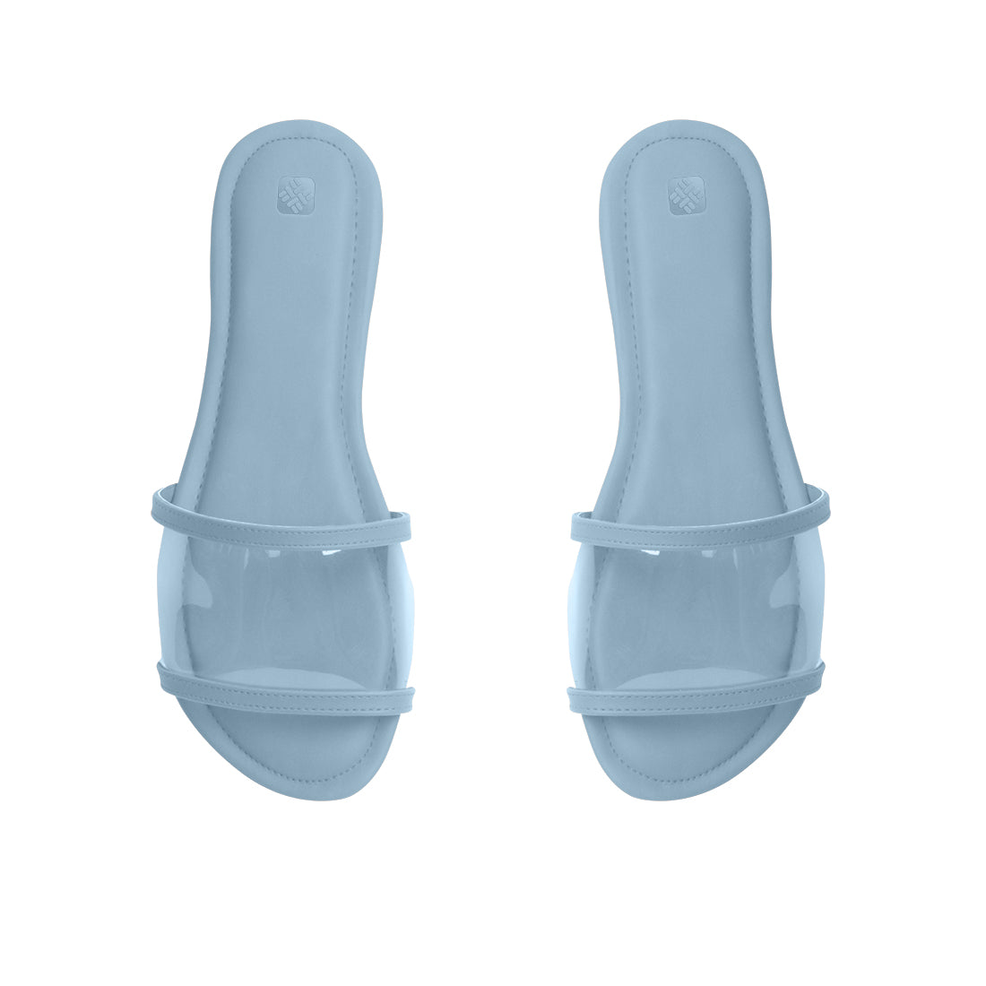 Blue Clear Bliss Comfort Slipper