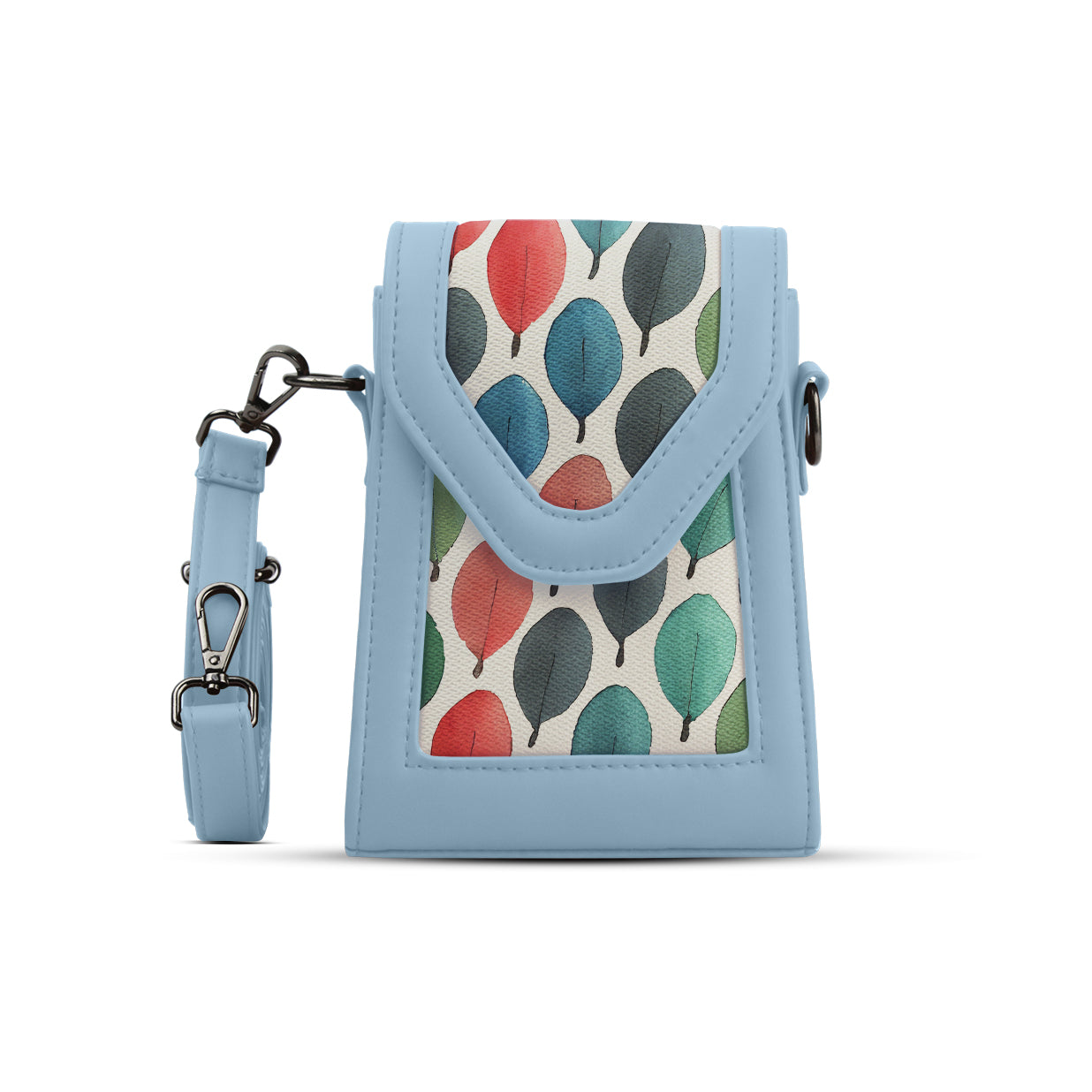 Blue Mini Urban Crossbody Bag Autumn Medley