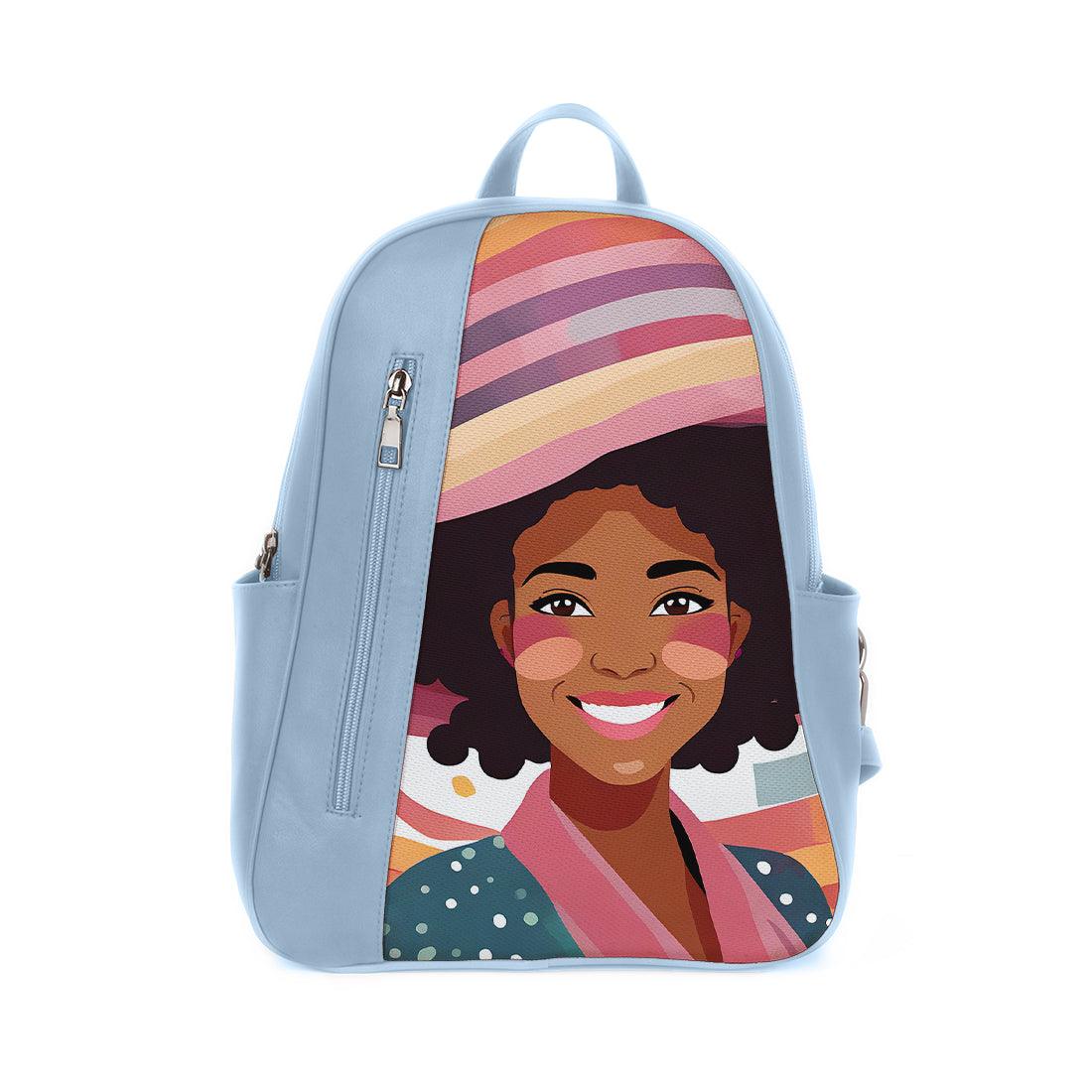 Blue Mixed Backpack Baroness - CANVAEGYPT