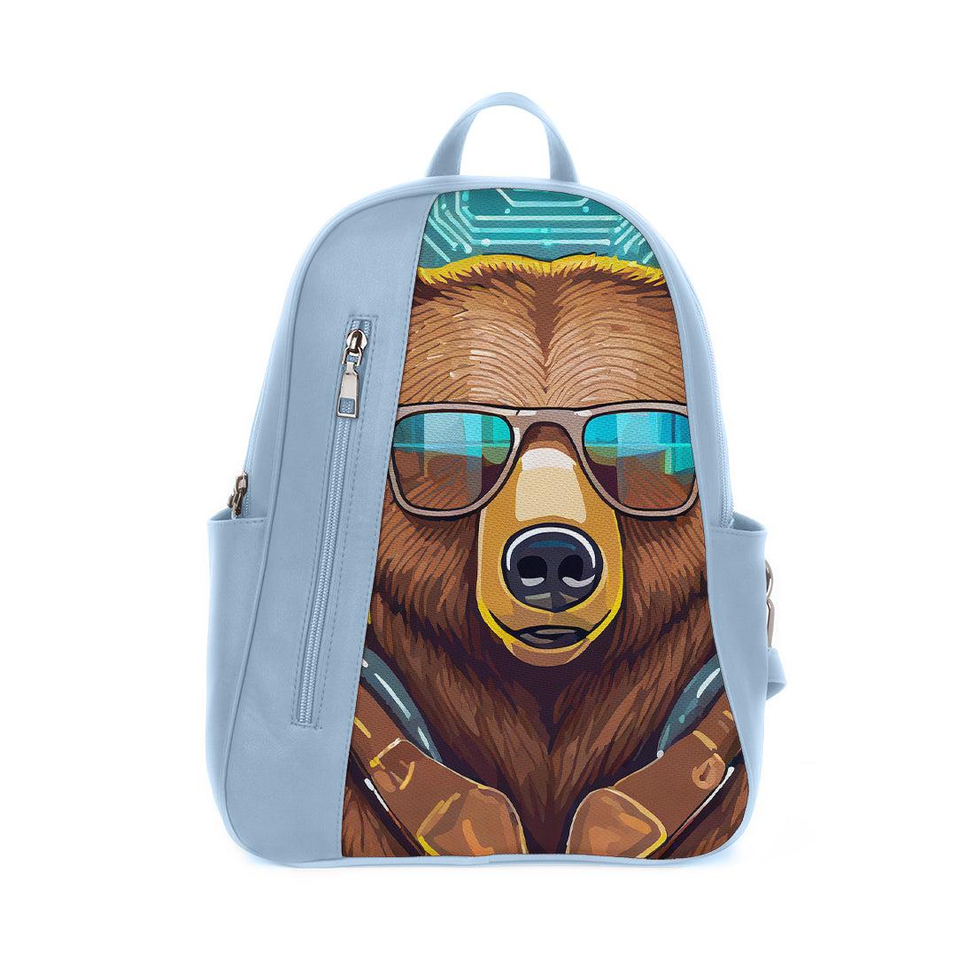 Blue Mixed Backpack Bear - CANVAEGYPT