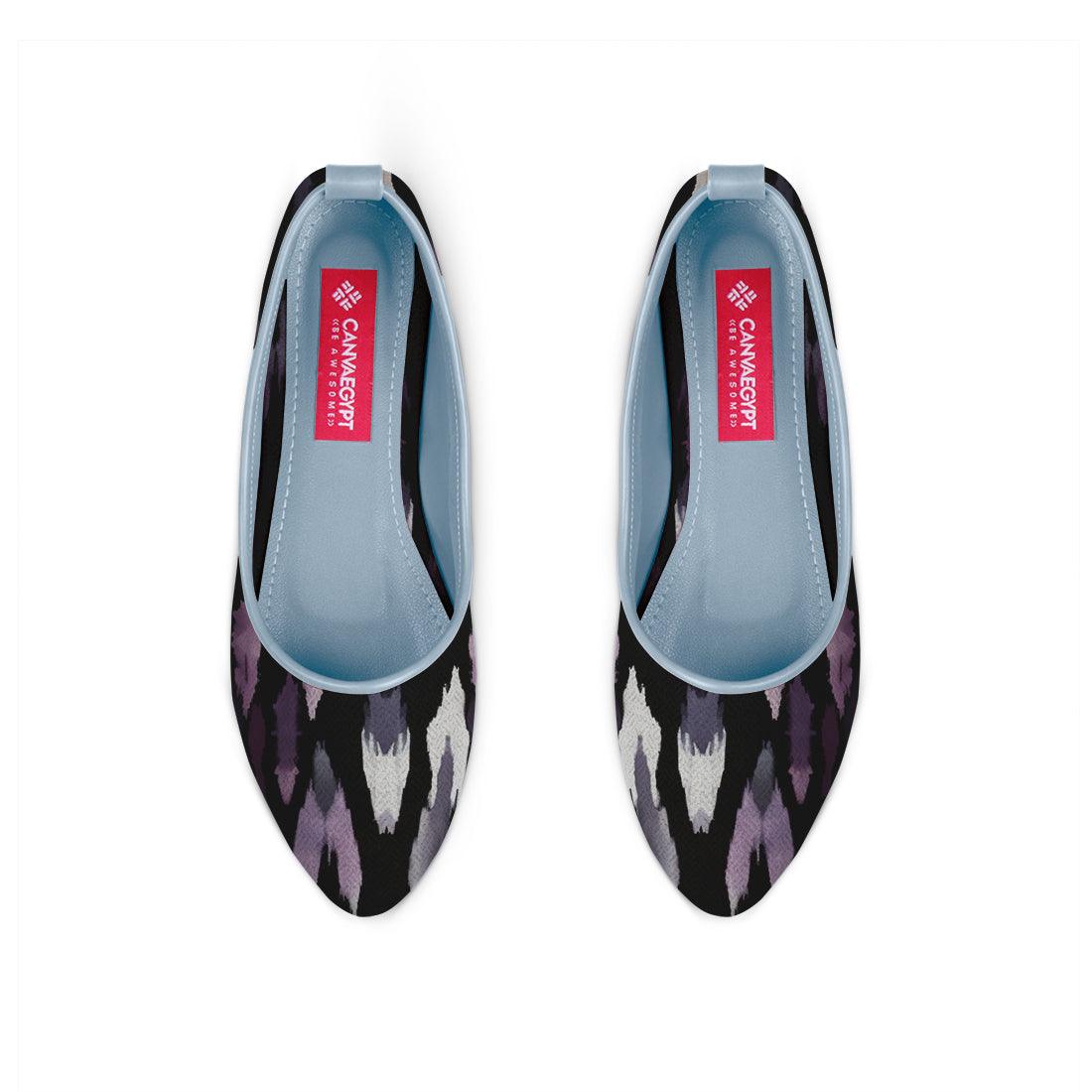 Blue Round Toe Shoe Blips - CANVAEGYPT