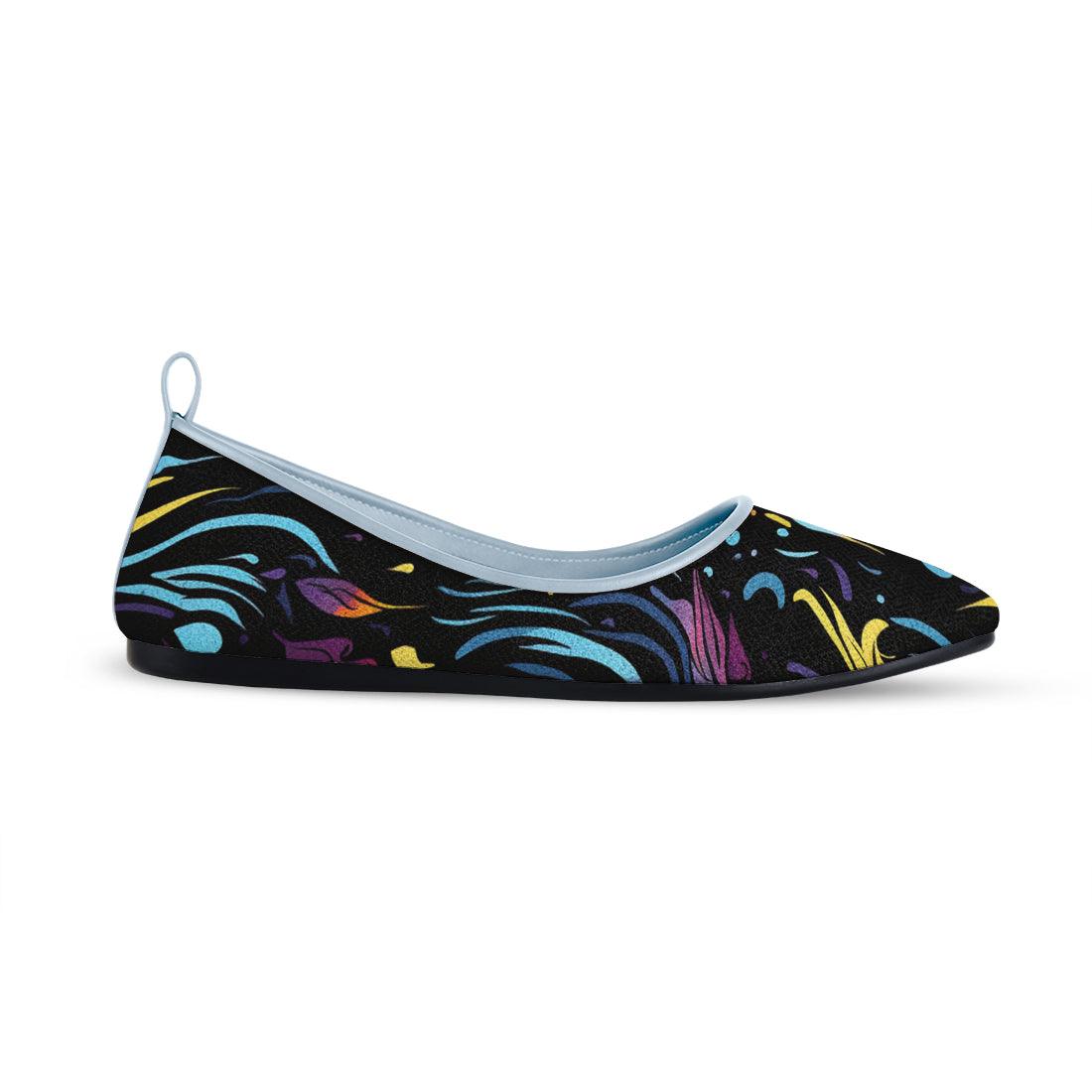 Blue Round Toe Shoe Dazzling - CANVAEGYPT