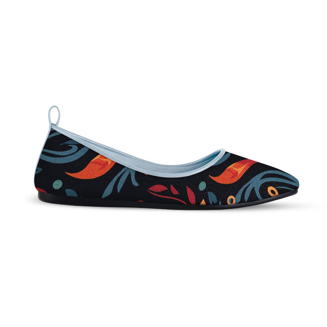 Blue Round Toe Shoe Fiery - CANVAEGYPT