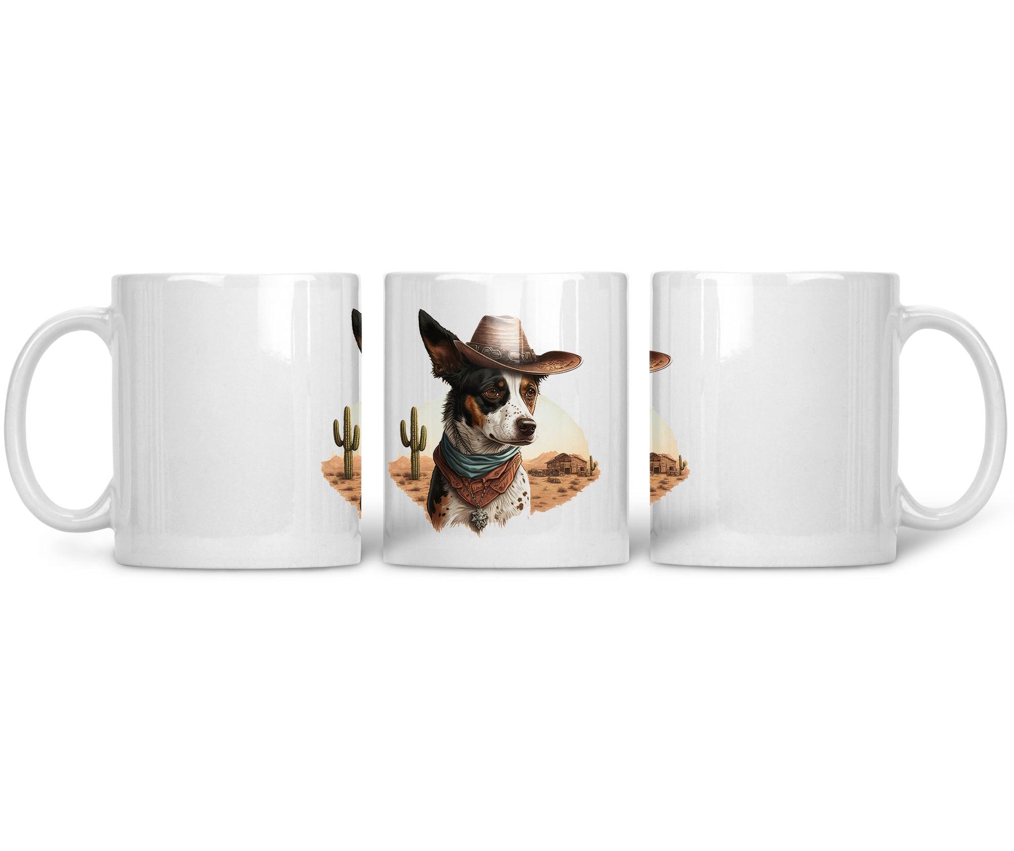 CERAMIC MUG Desert Canine Cowboy - CANVAEGYPT
