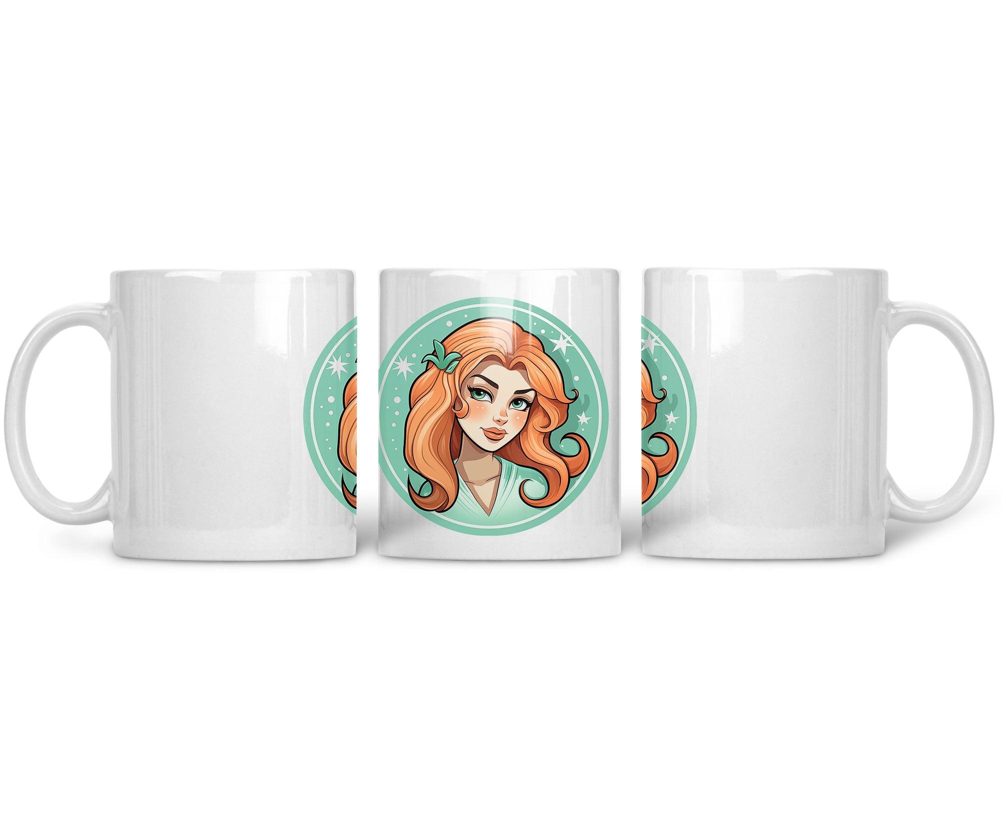 CERAMIC MUG Emerald Gaze - CANVAEGYPT
