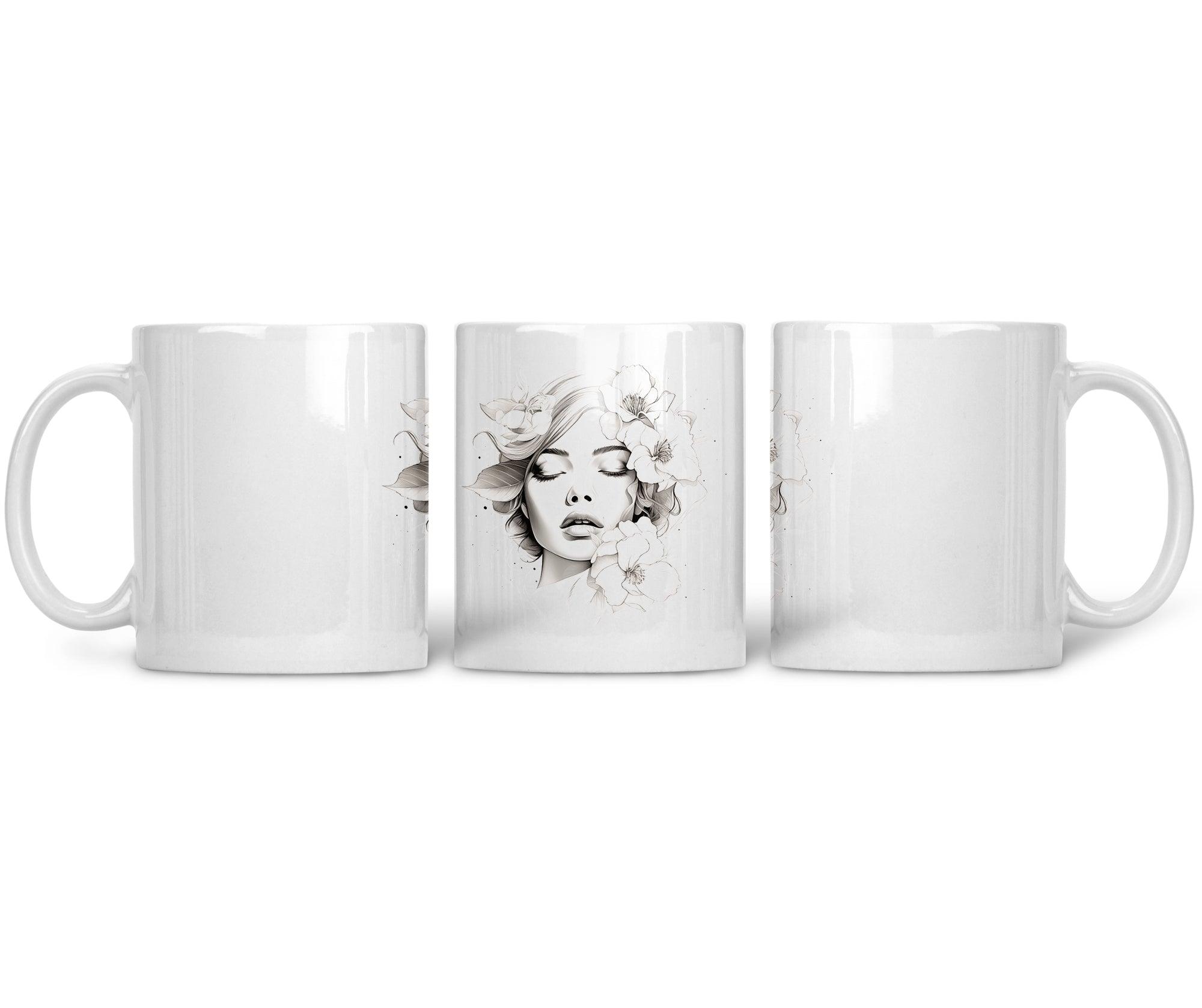 CERAMIC MUG Floral Dreams - CANVAEGYPT