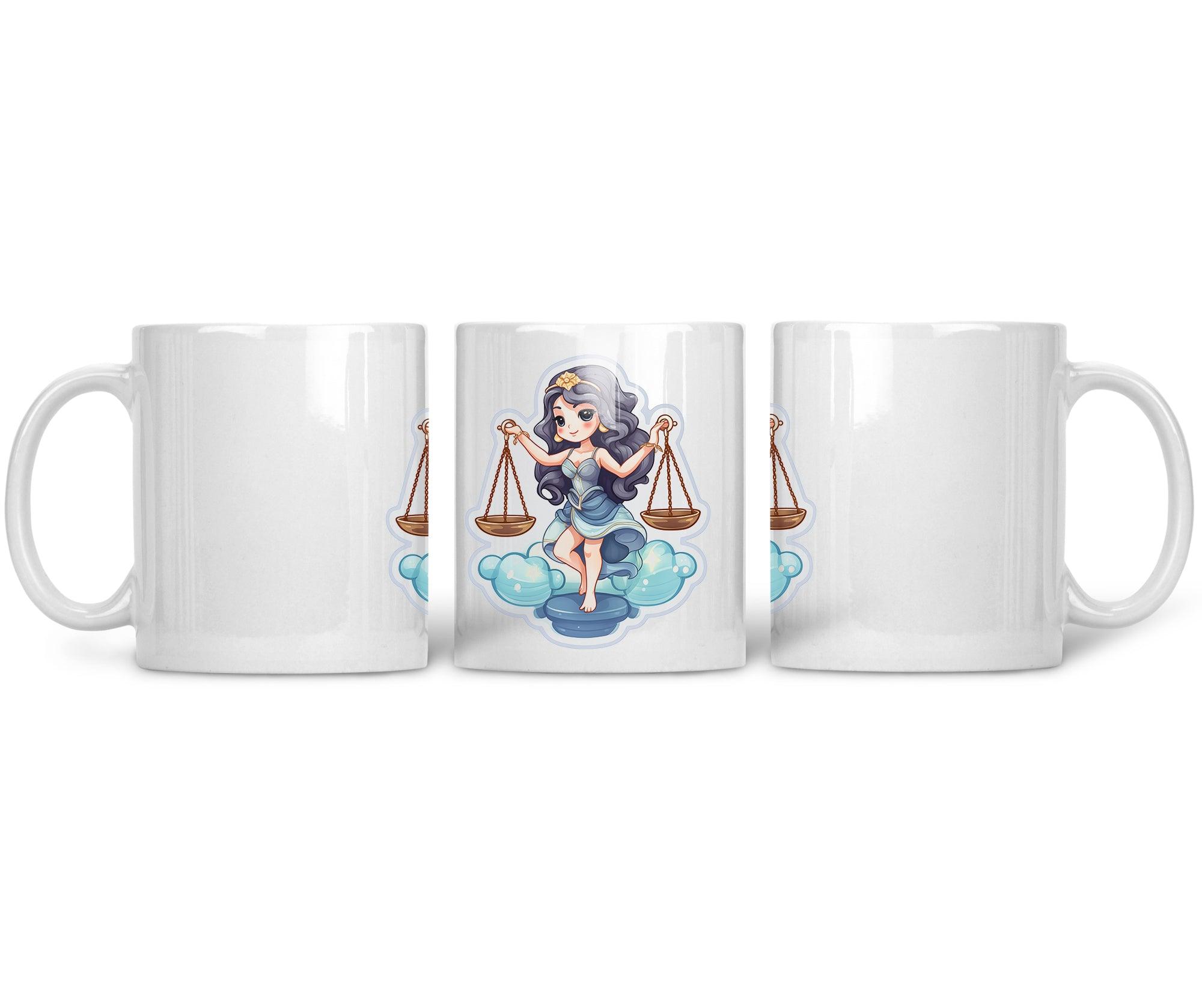 CERAMIC MUG Libra's Harmony Balancing Act - CANVAEGYPT
