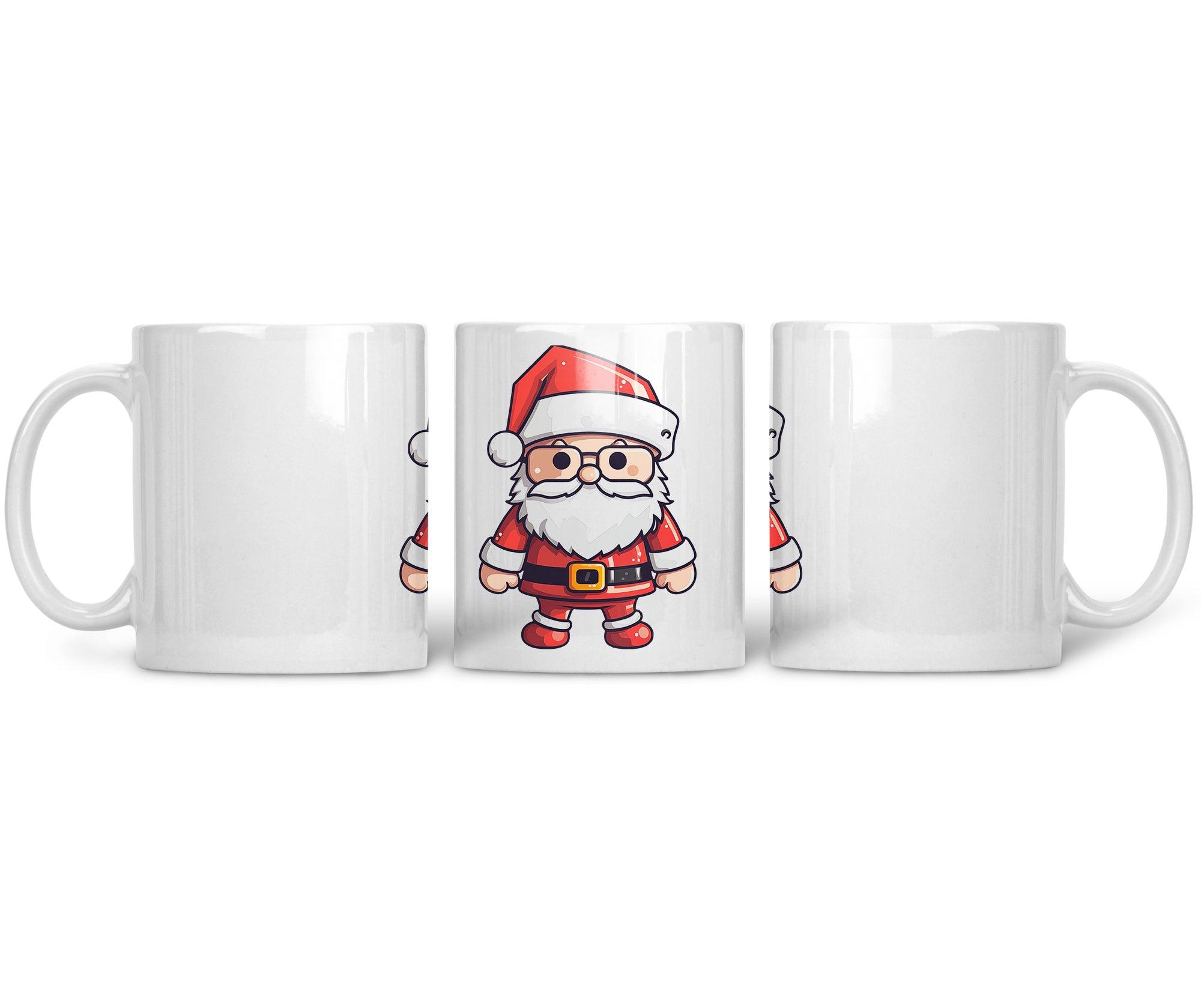 CERAMIC MUG Santa's Miniature Look - CANVAEGYPT