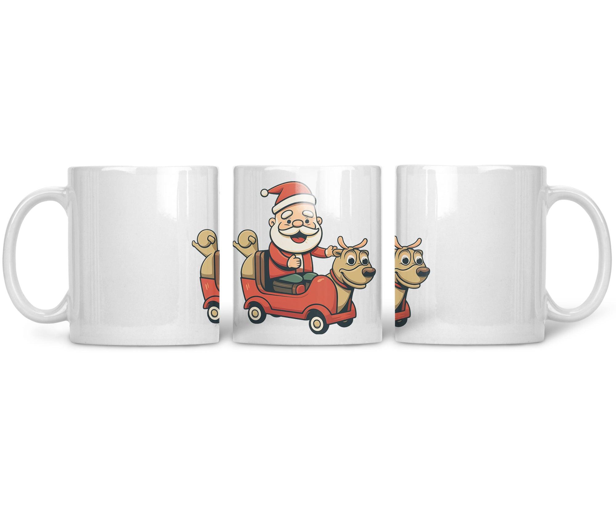 CERAMIC MUG Santa's Sleigh Team Express - CANVAEGYPT