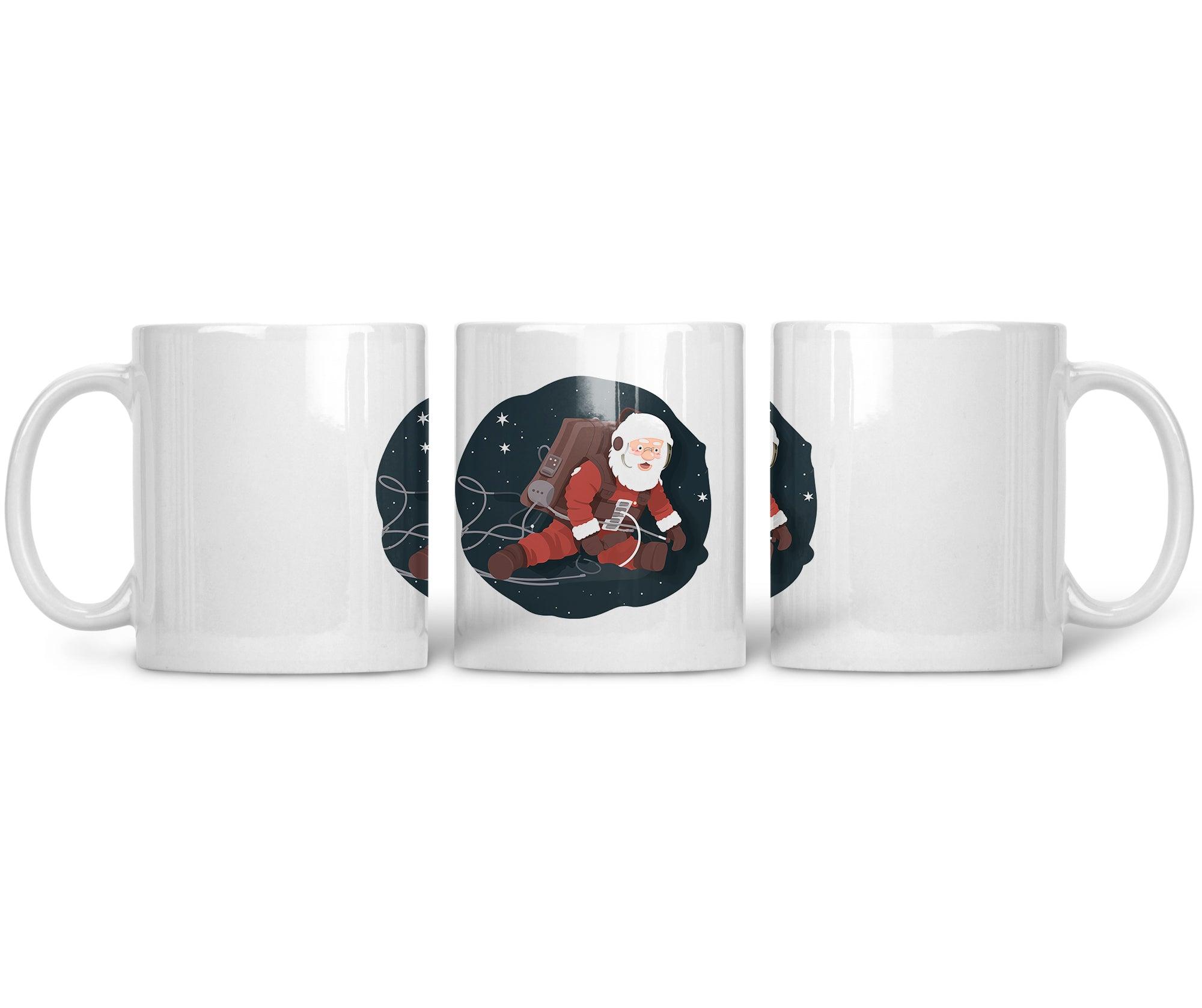 CERAMIC MUG Santa's Space Odyssey - CANVAEGYPT