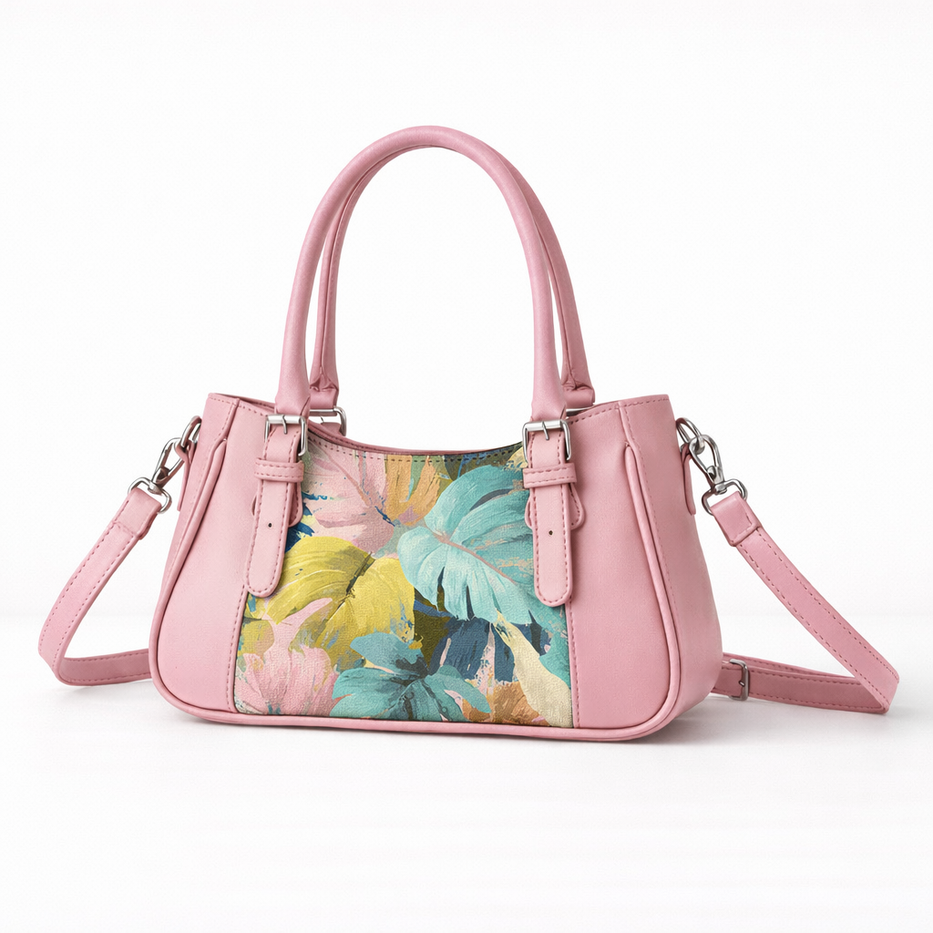 Rose Curve Satchel – Sleek, Stylish, Everyday