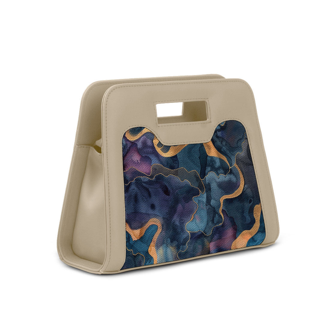 Beige Chic Peek Handbag Blendify