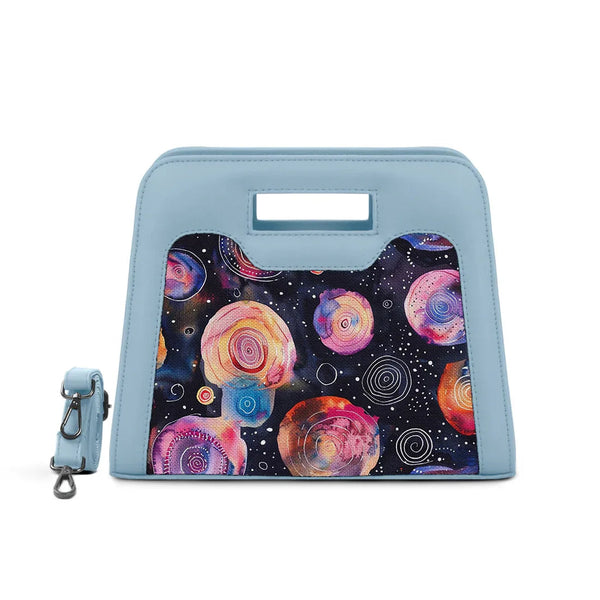 Blue Chic Peek Handbag Dark Circles - 1