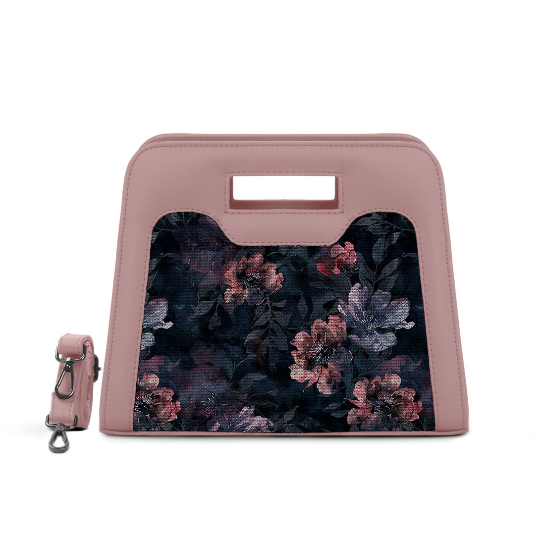 Rose Chic Peek Handbag Dark Watercolor