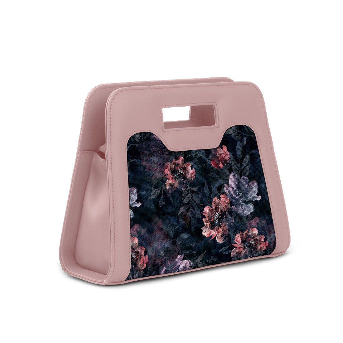 Rose Chic Peek Handbag Dark Watercolor