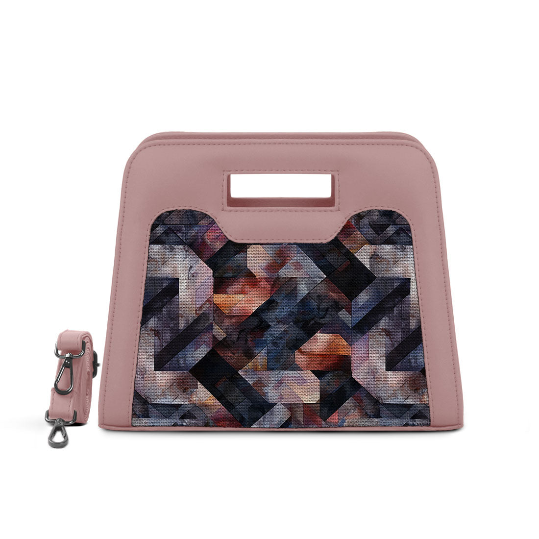 Rose Chic Peek Handbag Rectangles